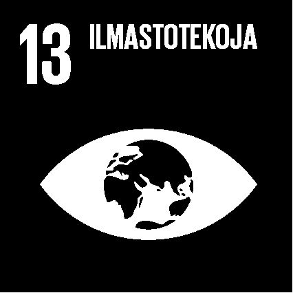 YK:n kestävän kehityksen tavoite 13: Ilmastotekoja.